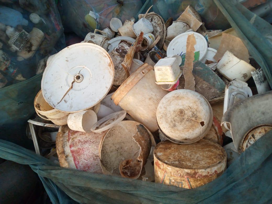 Déchets bruts
